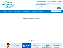 Tablet Screenshot of lakesunbank.com